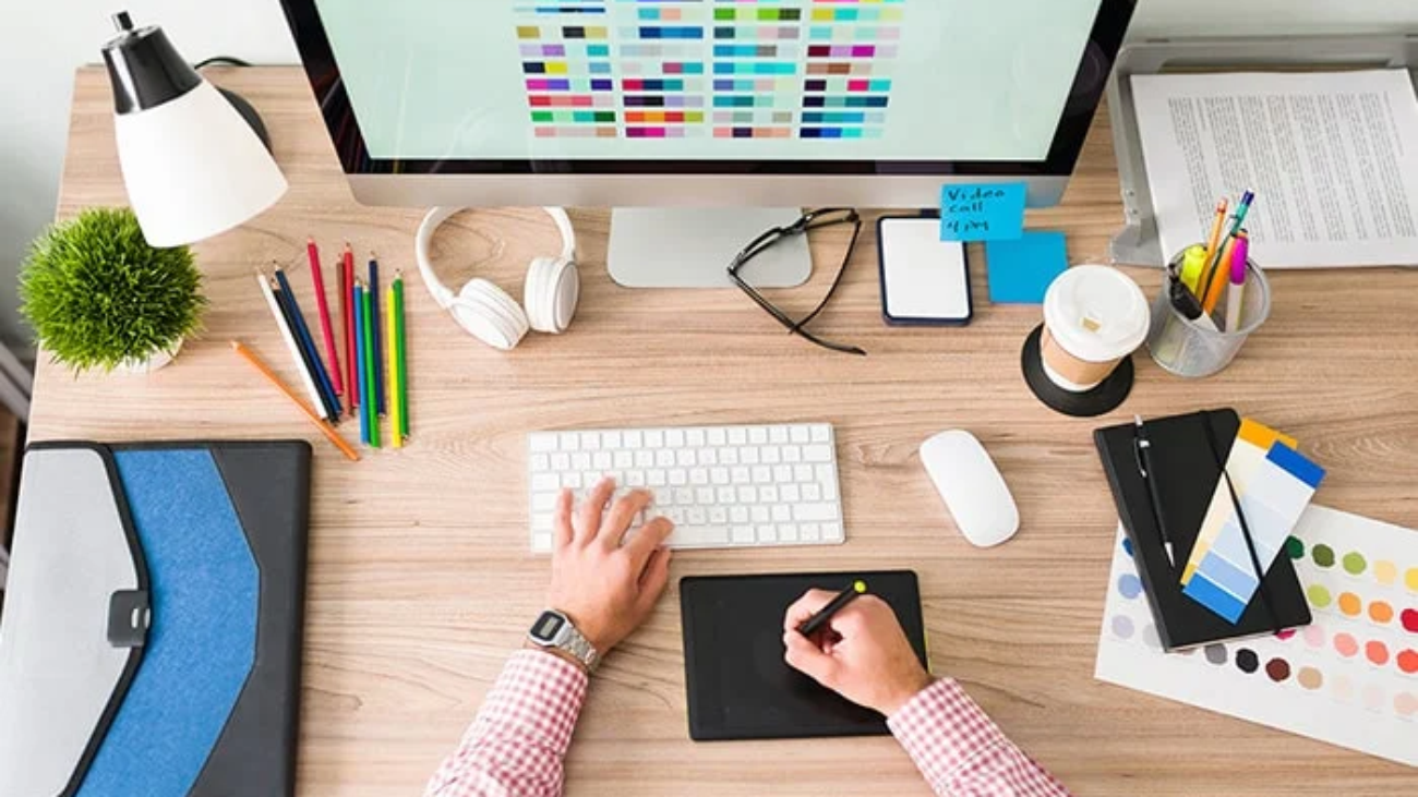 Ilustración representativa de técnicas de marketing digital utilizadas en redes y buscadores