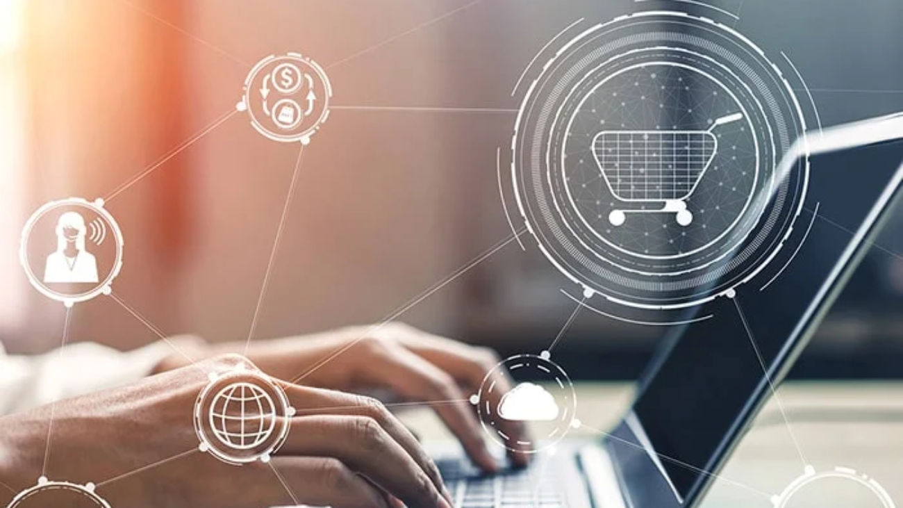 Ilustración representativa de técnicas de marketing digital utilizadas en redes y buscadores