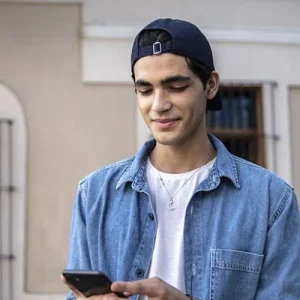 Ícono de burbuja de diálogo representando interacción digital o atención al cliente