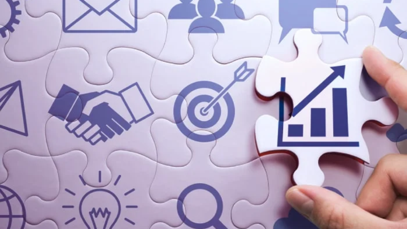 Ilustración representativa de técnicas de marketing digital utilizadas en redes y buscadores